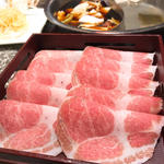 豚肉二皿セット(しゃぶしゃぶ美山 (南風原店))