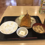 アジフライ定食