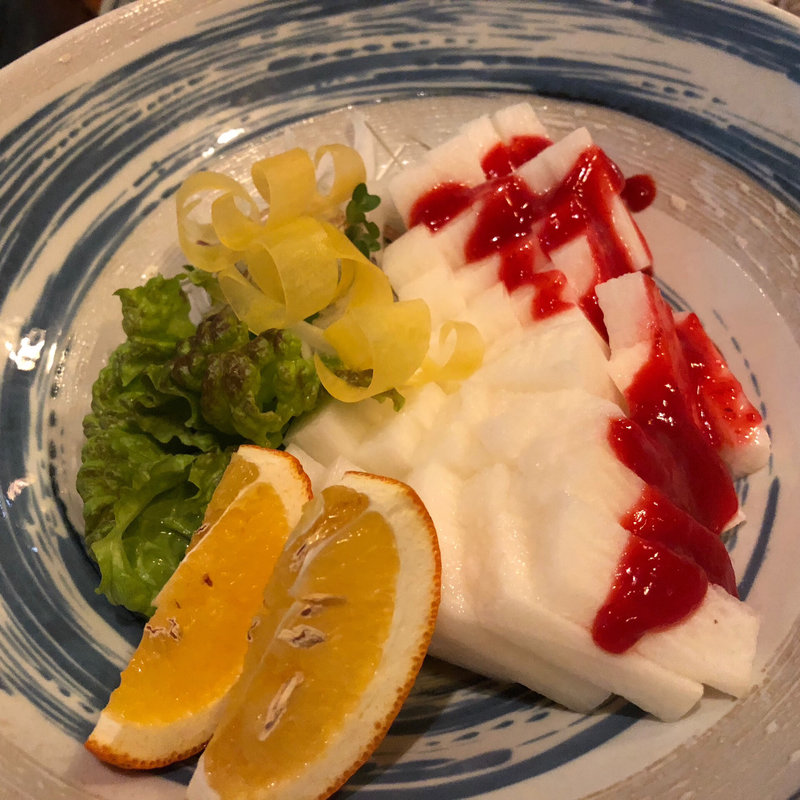 山芋梅肉(漁師館)