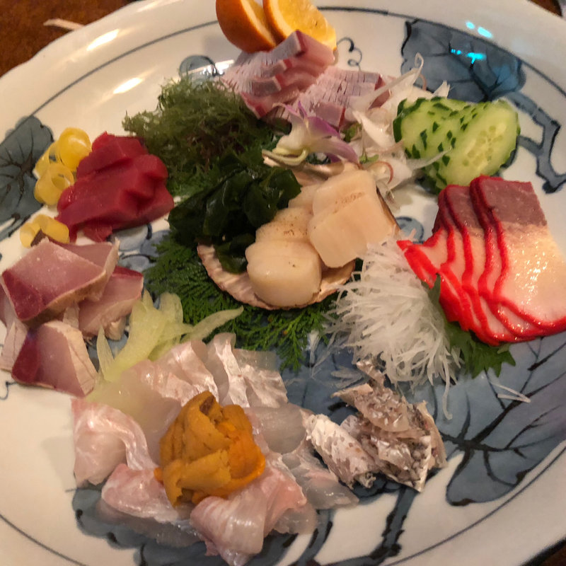 旬の刺盛（一人前）(漁師館)