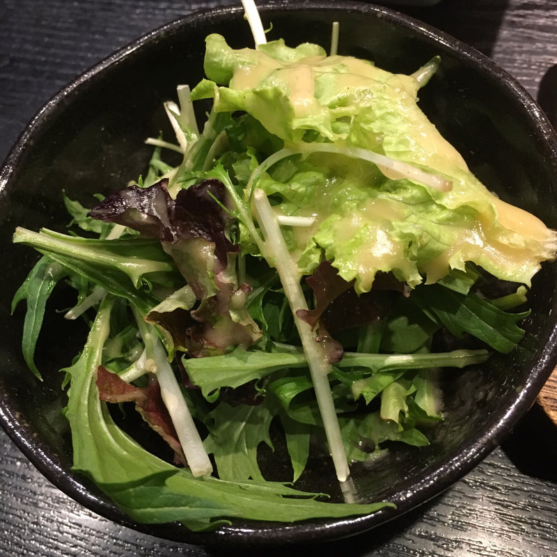 サラダ(焼き鳥 松元 西中洲本店)