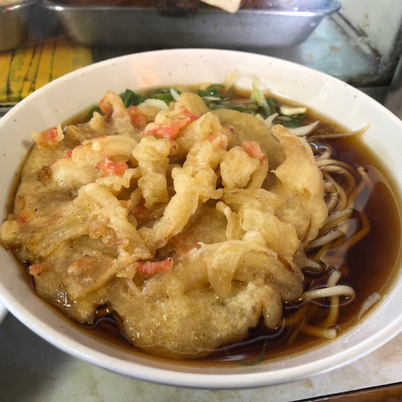 天ぷらそば(新華 )