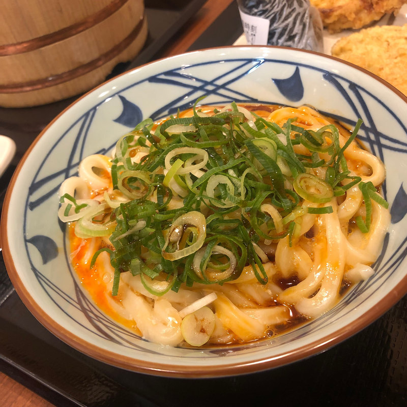 釜玉うどん（並）(丸亀製麺深江橋)