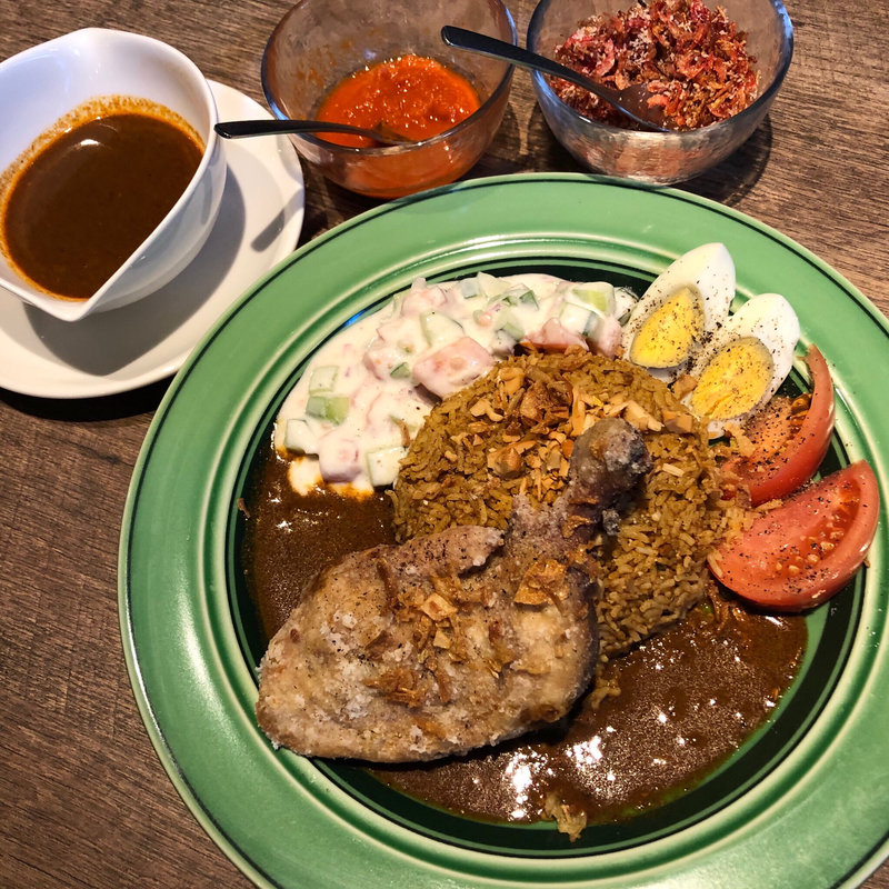 ディムのオリジナルビリヤーニ(大陸バル 隆麺)