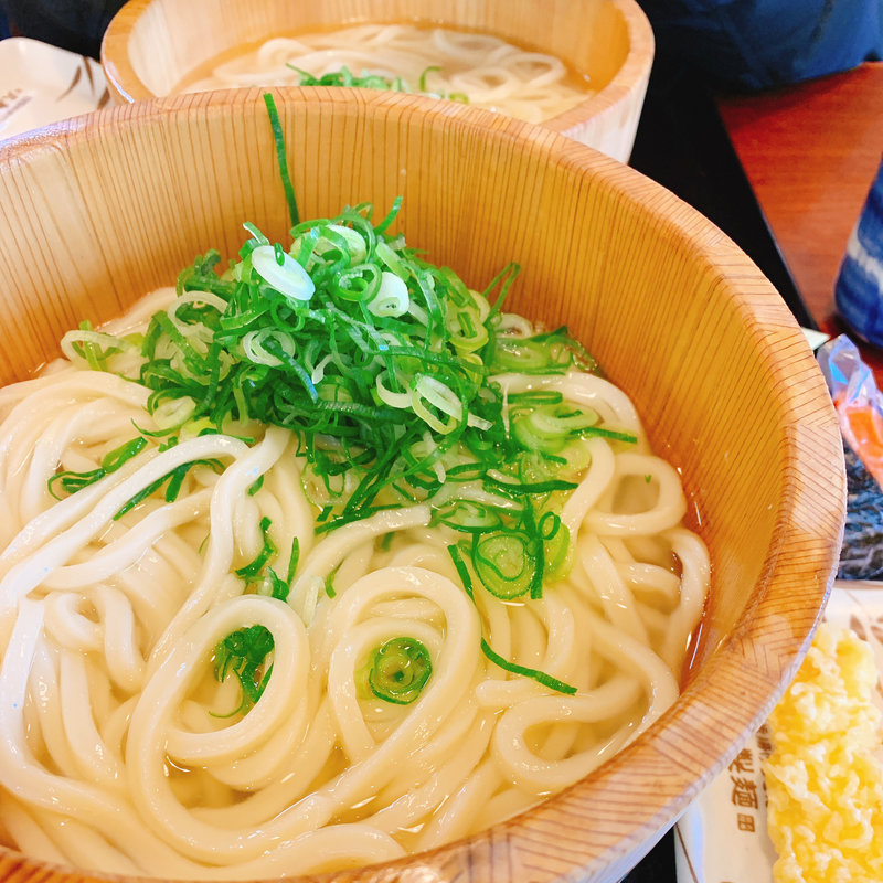 釜揚げうどん(丸亀製麺 伊勢店 )