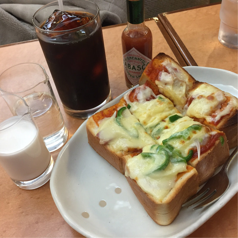 ピザトースト(金龍)