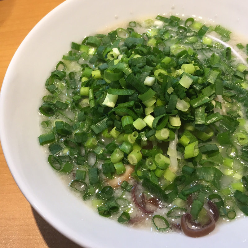 ねぎだくばりきめん(博多ラーメン ばりきや 狸小路店)