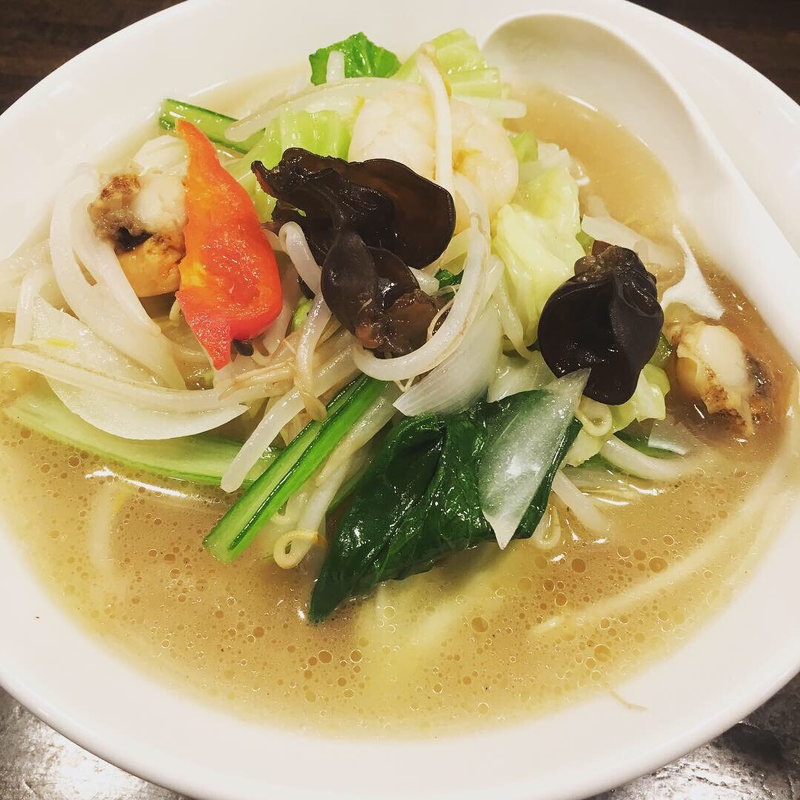 海鮮五目タン麺＋餃子(東京餃子軒 大森店 )