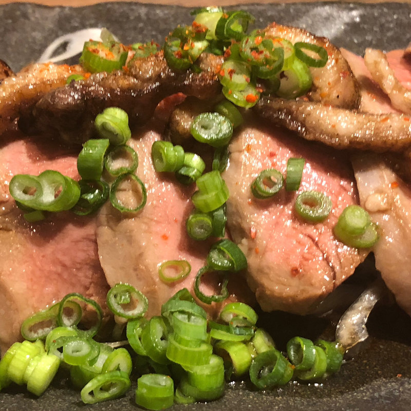 鴨たたき(鹿児島県霧島市 塚田農場 池袋西口店)