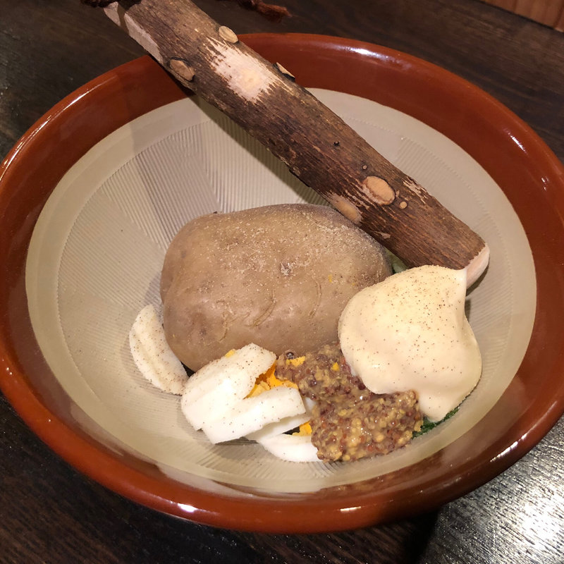 ポテサラ(レギュラー)(もつ鍋居酒屋　熱炎 （ねつえん）)