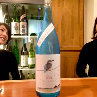 刈穂 純米吟醸生酒 春kawasemi (日本酒バー 雲レ日)