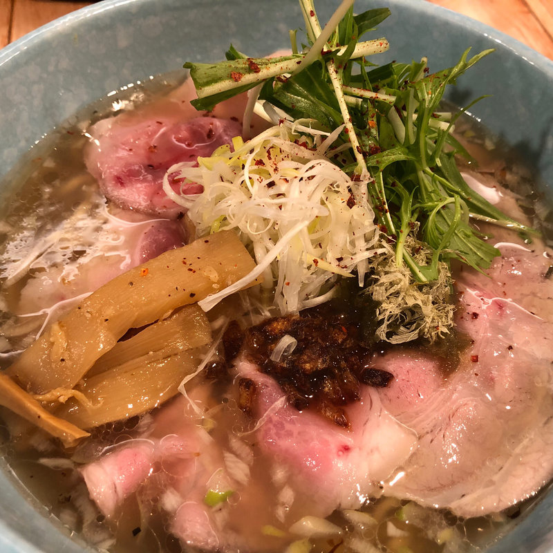 林流禁断の貝の旨味の塩らーめん(創作らーめん style林)