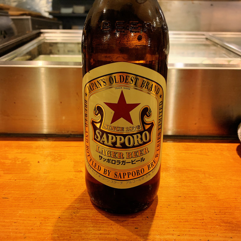 赤星ラガービール（大瓶）(てっぺん大和家)