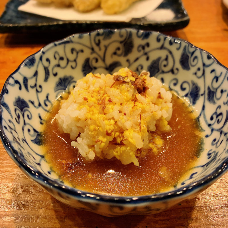 〆のおじや(てっぺん大和家)