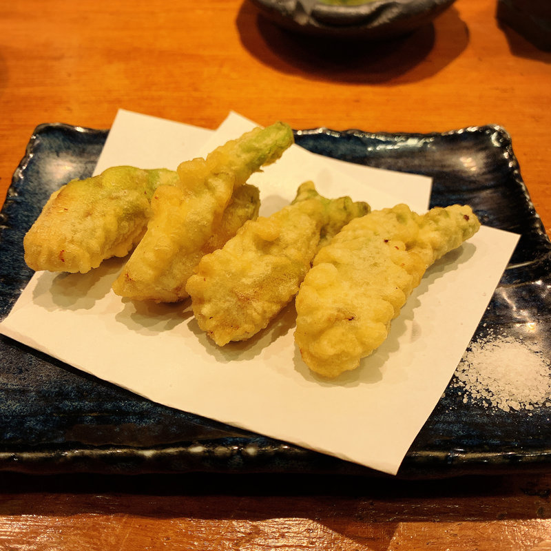 たらの芽天ぷら(てっぺん大和家)