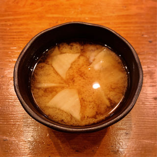 味噌汁(てっぺん大和家)