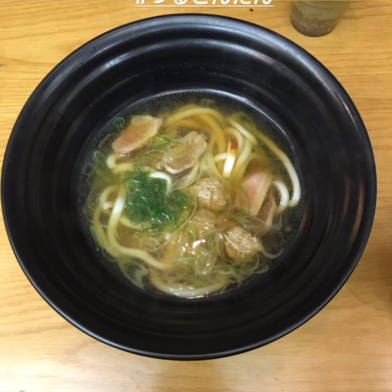 鴨うどん(うつ輪)