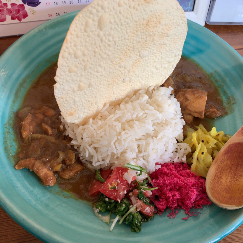 チキンカレー(Curry&Spice 青い鳥)