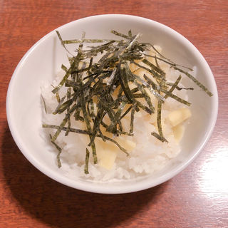 かえ飯 チーズ(九州らーめん亀王 名谷店)