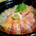 米福　海鮮丼定食(天ぷら海鮮と釜飯 米福 あべのルシアス店)