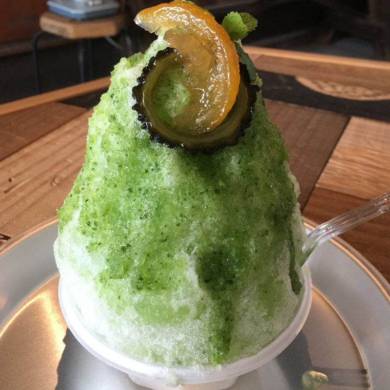 かき氷(ゴーヤ)(flour base 105)