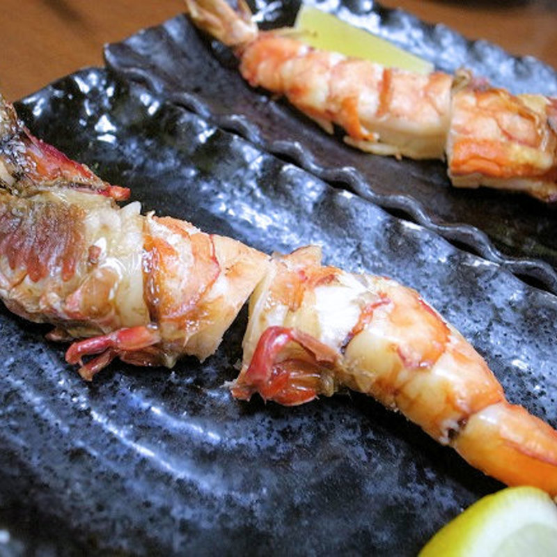 海老の塩焼き(棟梁)