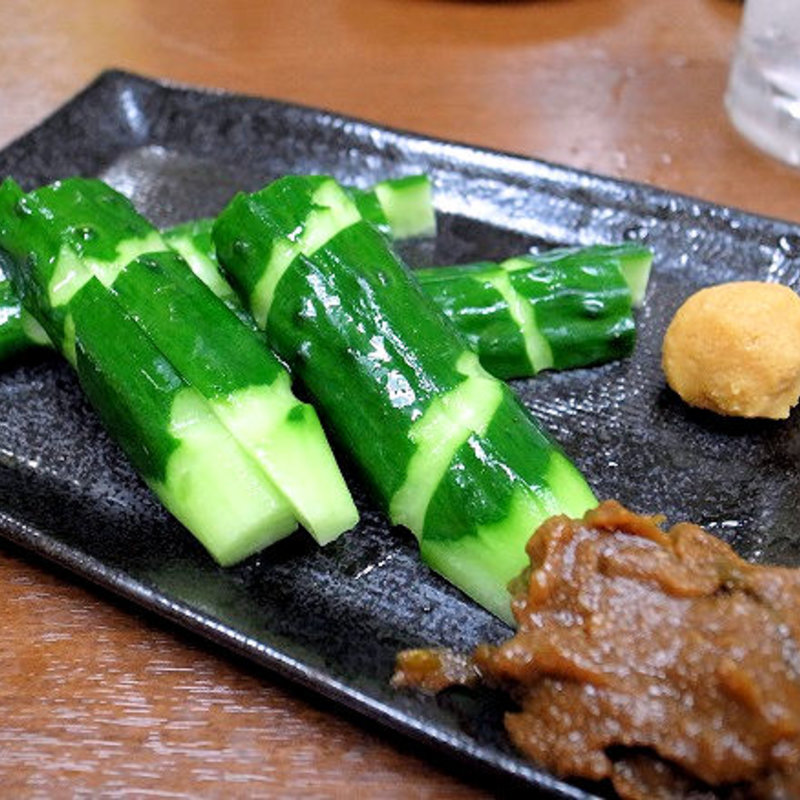 もろきゅうり南蛮味噌(棟梁)