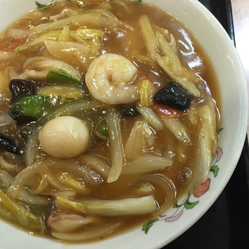 広東麺(餃子の王将 南二条西2丁目店)