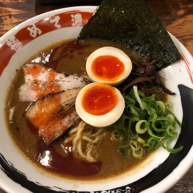 極濃エビらーめん(極濃豚骨 らーめん小僧)