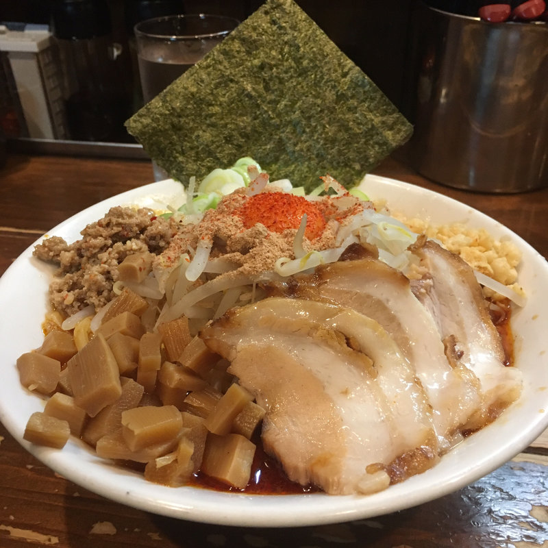 ピリ辛まぜそば(一刻屋)