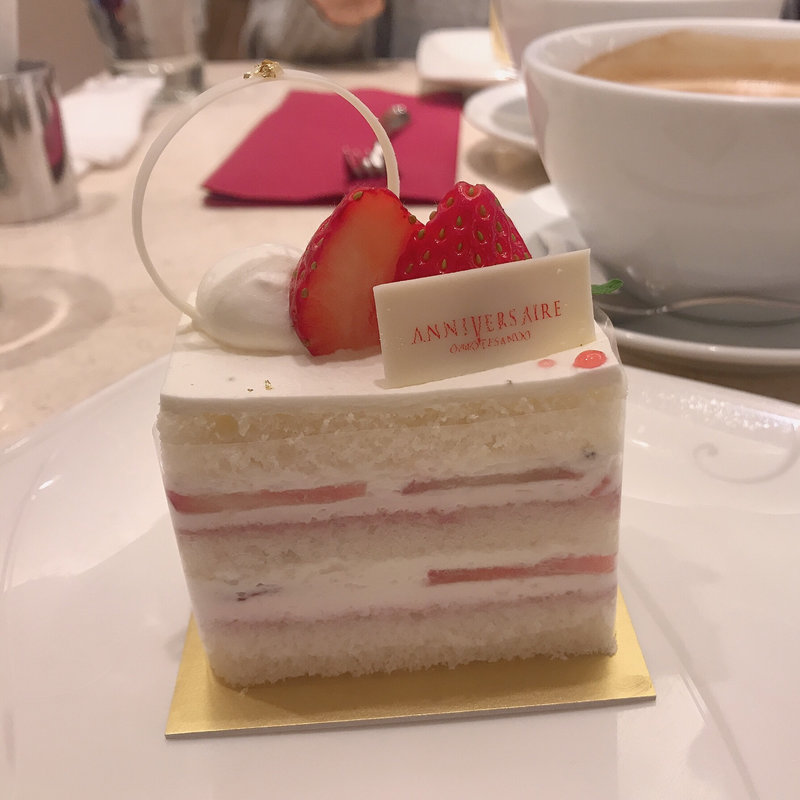 ショートケーキ(アニヴェルセル カフェ 表参道)