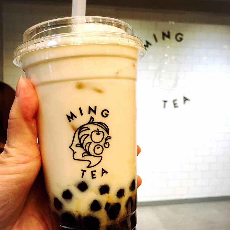 四季春ウーロンミルクティー(MING TEA 新宿)