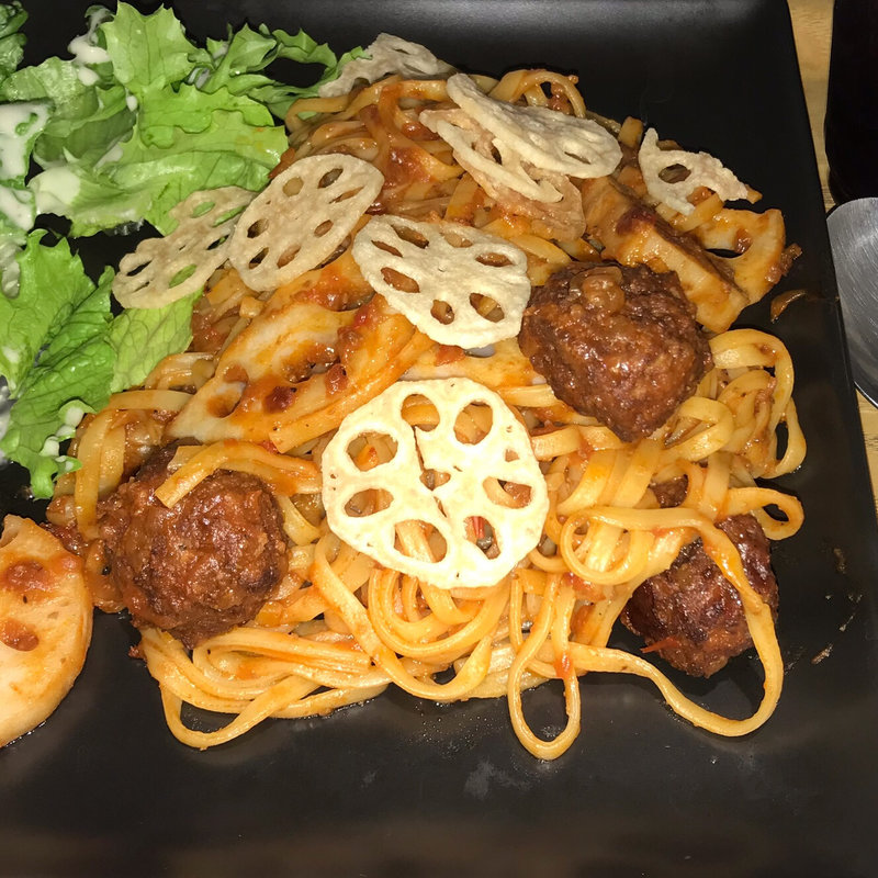 蓮根のボロネーゼ (Dr.Cafe 本店 ドクターカフェ)