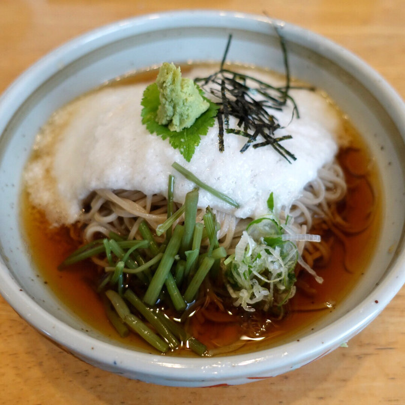 冷やしとろろそば(まえだ )