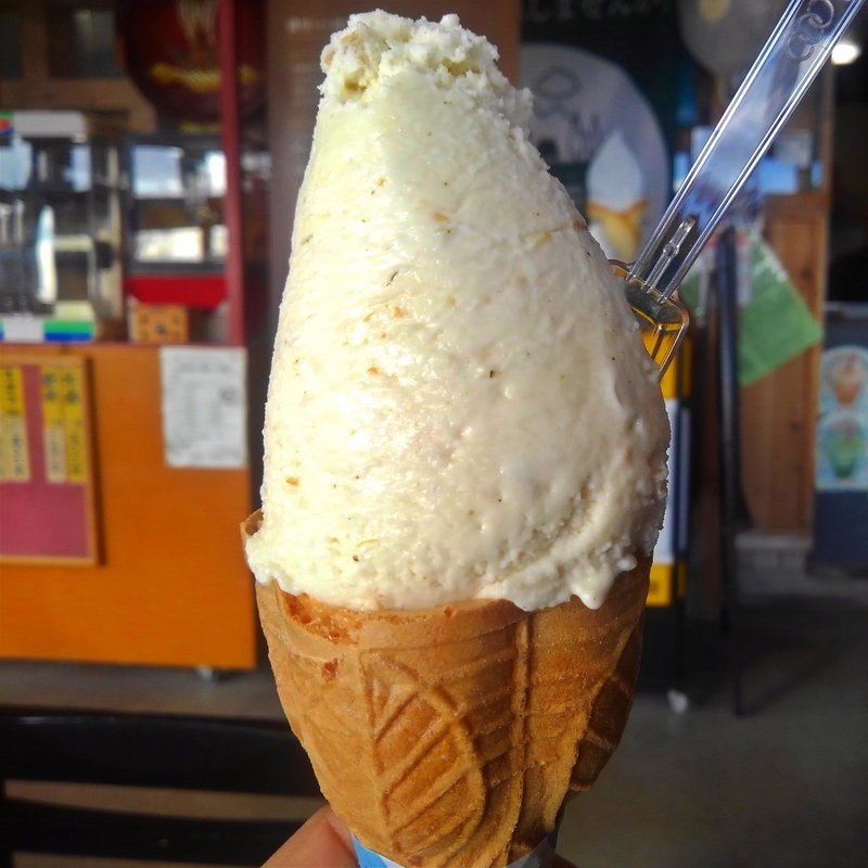 しじみアイス(道の駅 上品の郷 レストラン栞 （ミチノエキジョウボンノサト レストランシオリ）)