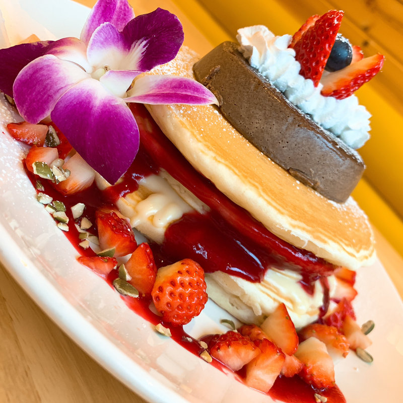 チョコブリュレパンケーキ(アカラ )