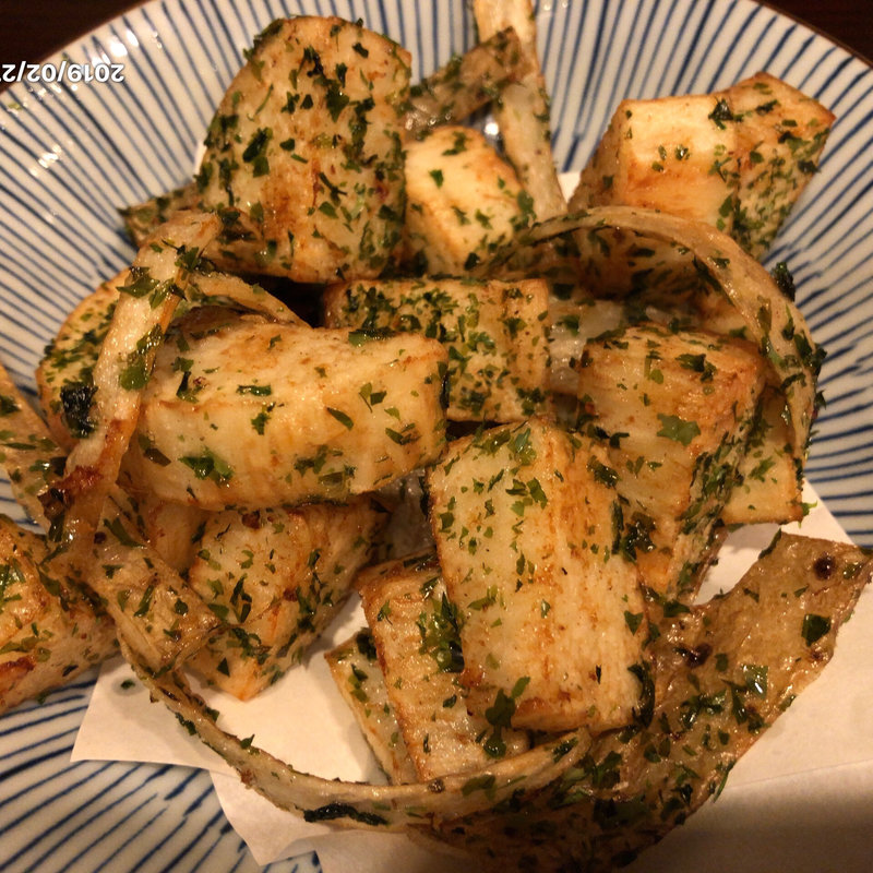 山芋のフライドポテト(ニ升五合)