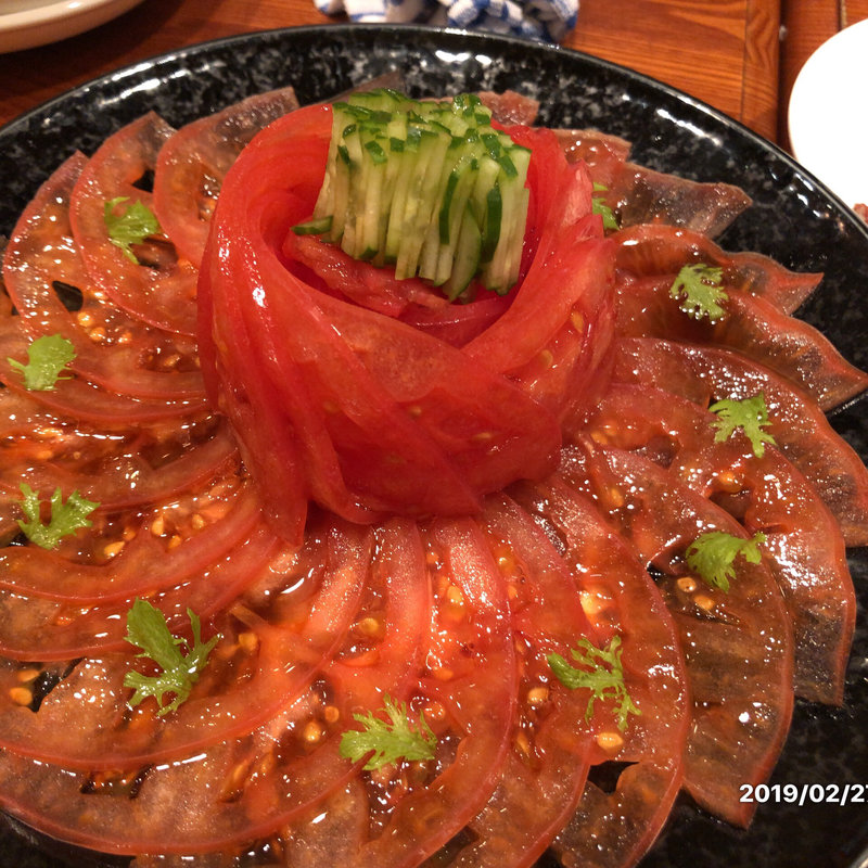 トマト中華サラダ(民酒党)