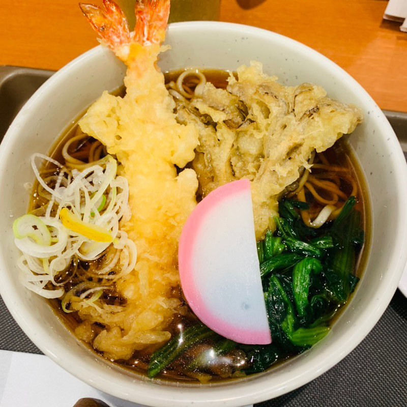 海老・舞茸天そば(天丼てんや 東京スカイツリータウン・ソラマチ店)