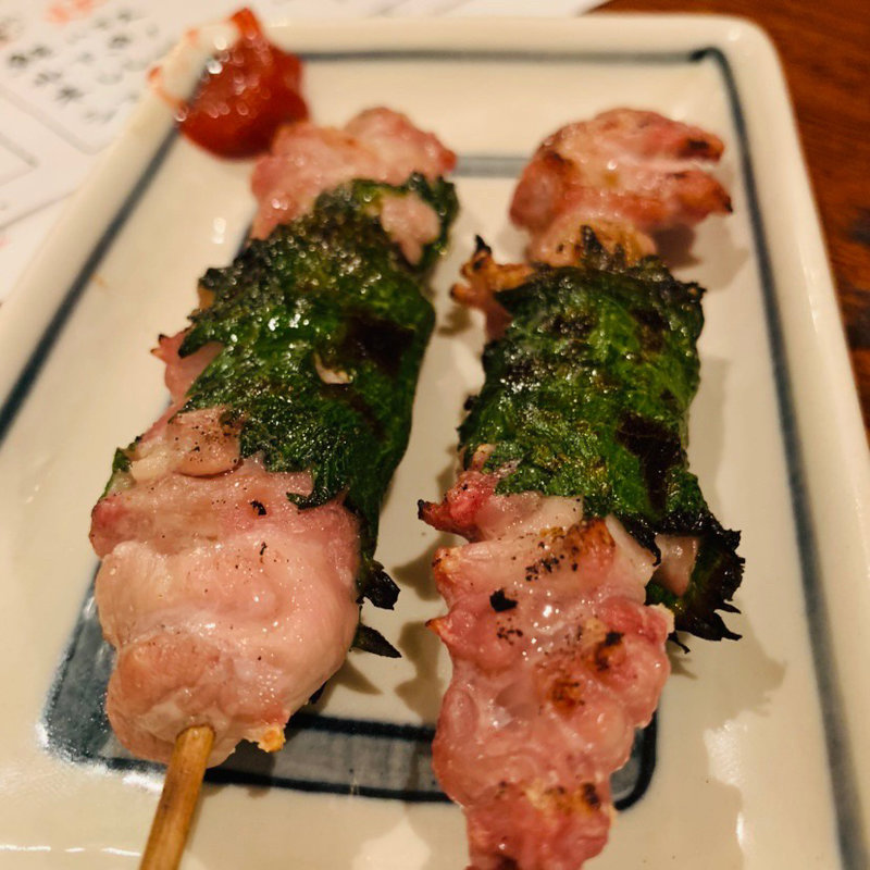 しそ巻き(大衆炉ばた 『十二番倉庫』 )