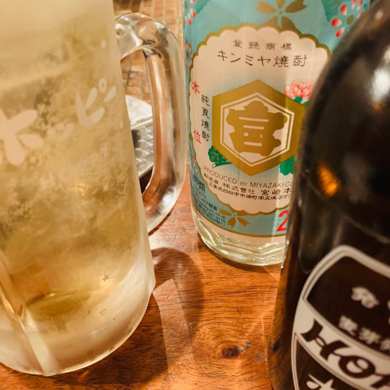 キンミヤ(大衆炉ばた 『十二番倉庫』 )