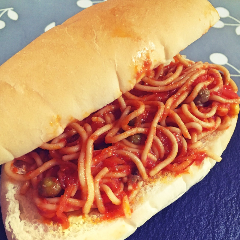 スパゲッティナポリタン(山本パン)