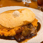 スフレ卵のオムライス(卵と私天神コア店)