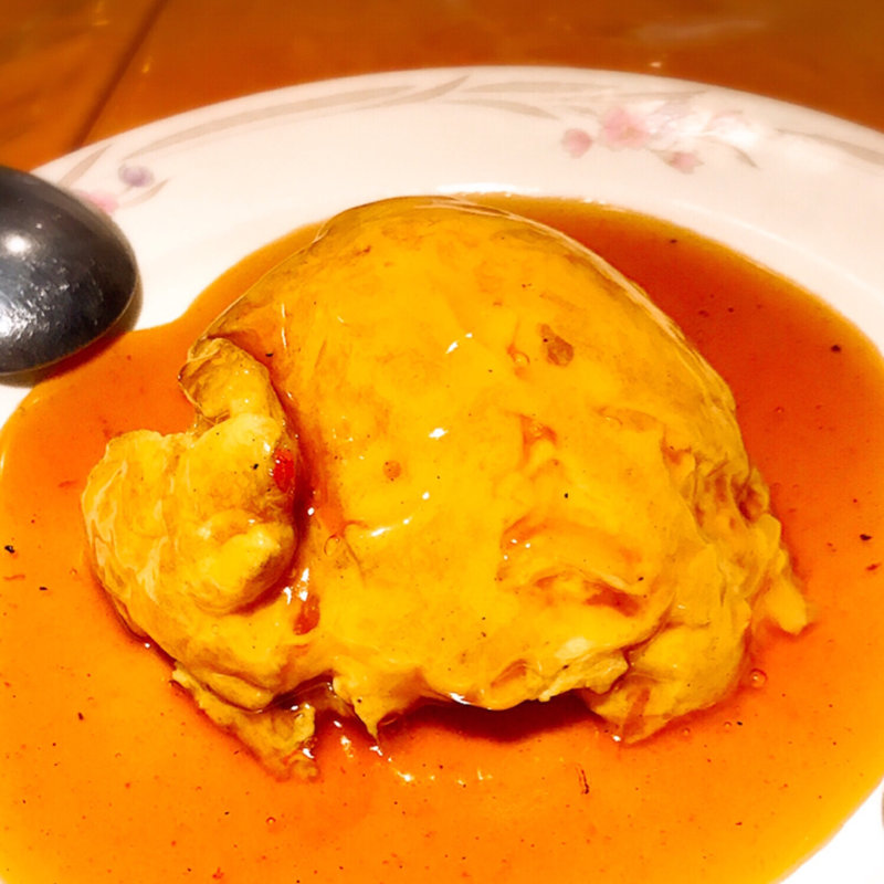 カニ玉の甘酢あんかけ(家座冨 （家座冨 カザフ）)