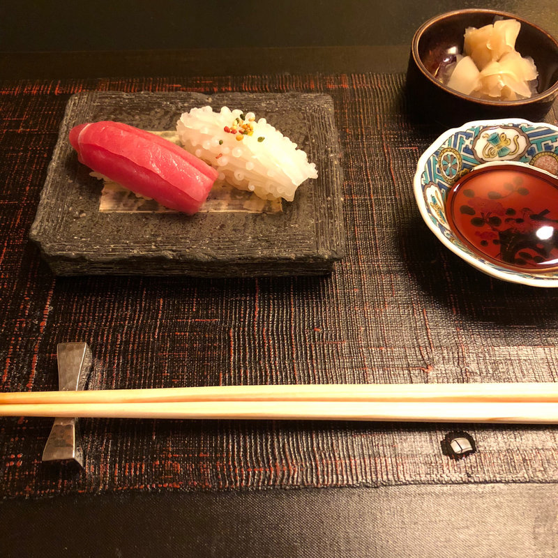 すしコース（竹）(青柳)