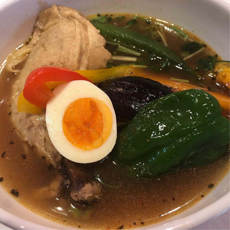 やわらかチキンベジタブルカリー(スープカリシーエス スカイツリー店)