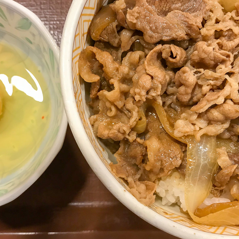 牛丼並(すき家 新橋三丁目店 )