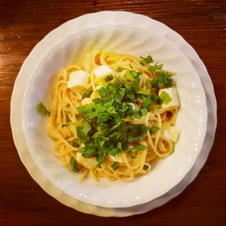 明太子とモッツァレラ入りスパゲッティ(ラ・タベルナ )