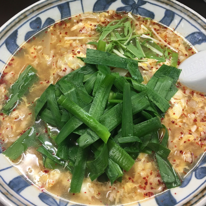 ニラ南ばん麺(南ばん亭)