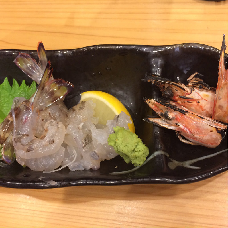 鹿児島 活〆 車海老おどり(玉寿司 )